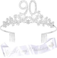 90th birthday tiara